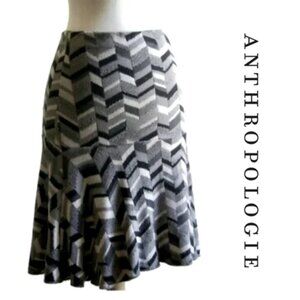 Anthropologie / Moth - Grey knit skirt - M